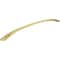 Jeffrey Alexander 18" Center-to-Center Brushed Gold Wheeler Appliance Handle 678-18BG - alternate 1